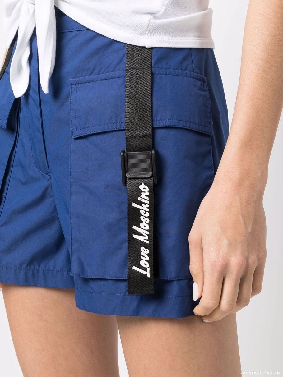 Cheap Moschino shorts cargo Love Women high-waisted 0426